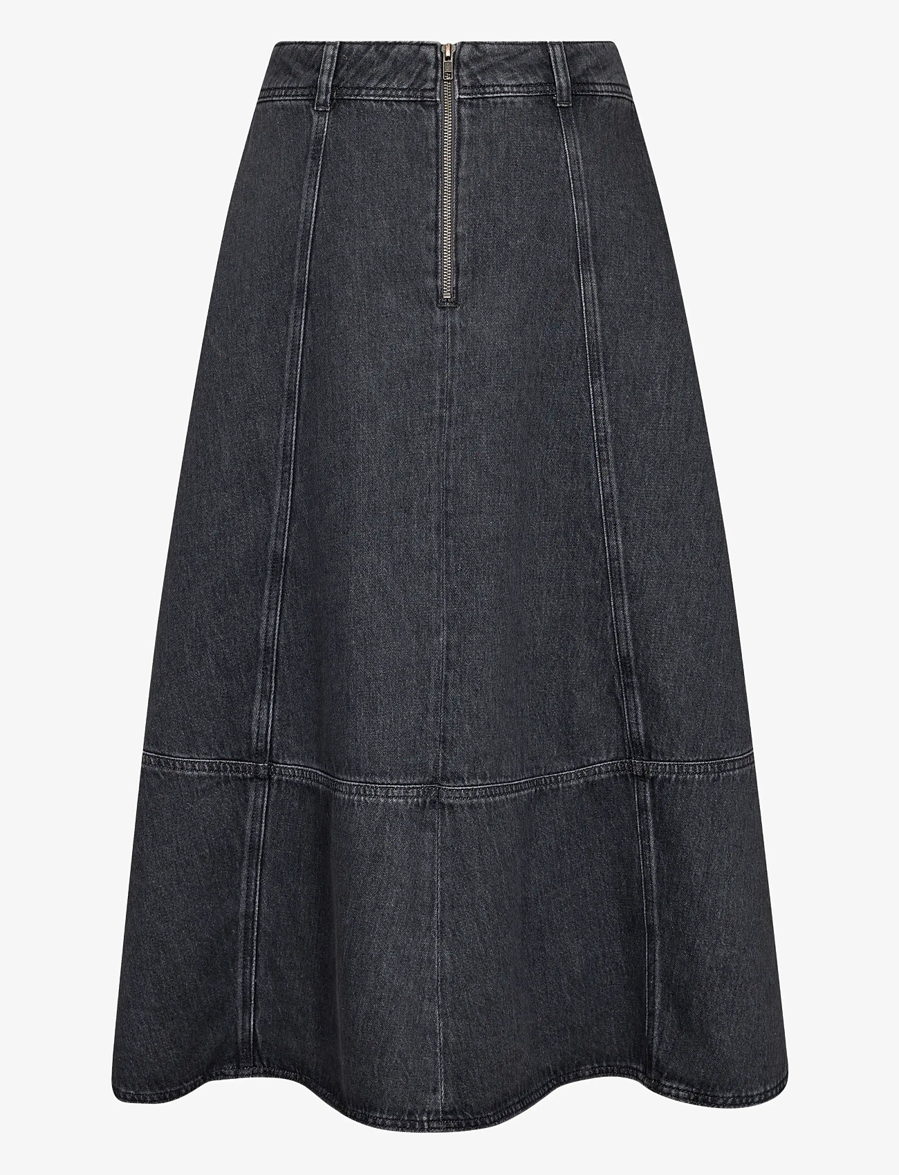 MOS MOSH - MMCynthia A-skirt - teksaseelikud - grey - 2