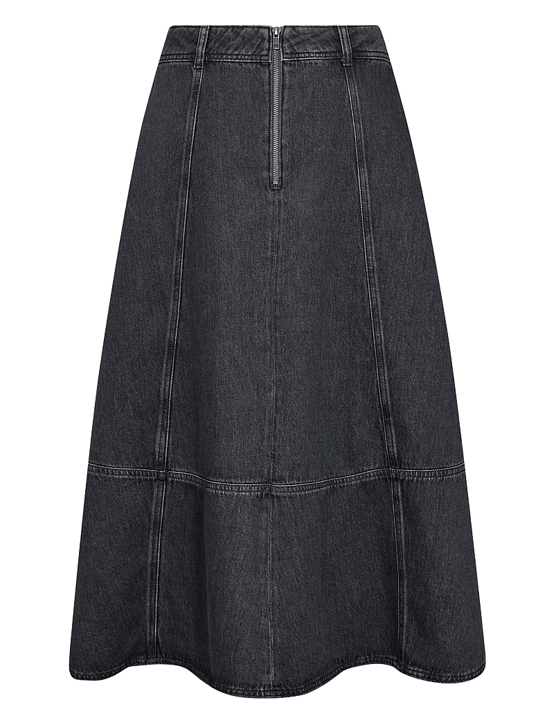 MOS MOSH - MMCynthia A-skirt - teksaseelikud - grey - 2