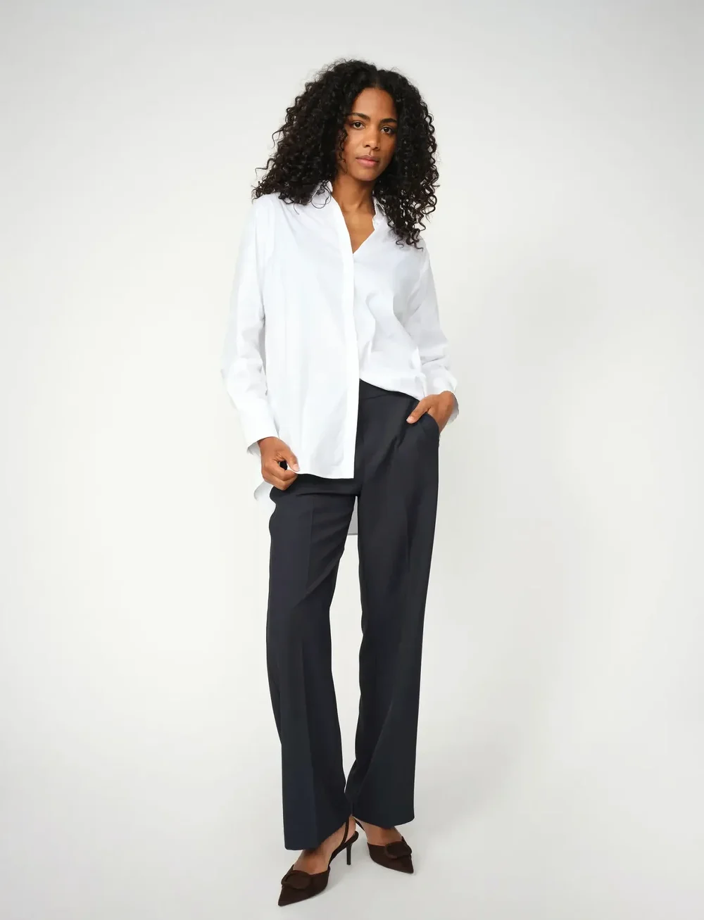 MOS MOSH - MMBai Miley Pant - habitbukser - black - 0