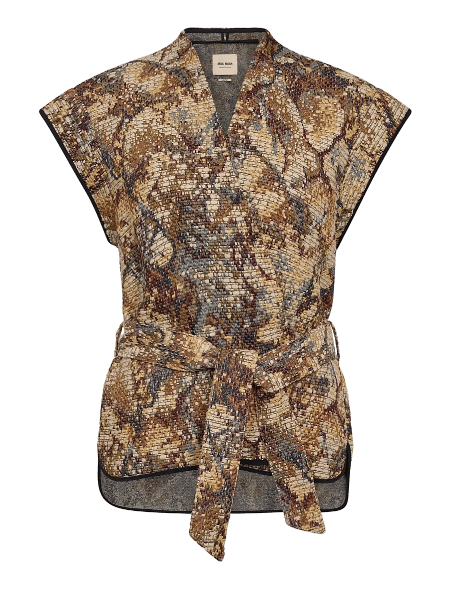 MOS MOSH - MMOz Wired Vest - kostymvästar - ecru - 1