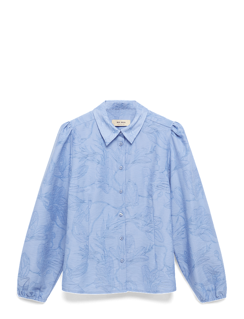 MOS MOSH - MMRayl Tul Shirt - langärmlige hemden - brunnera blue - 1