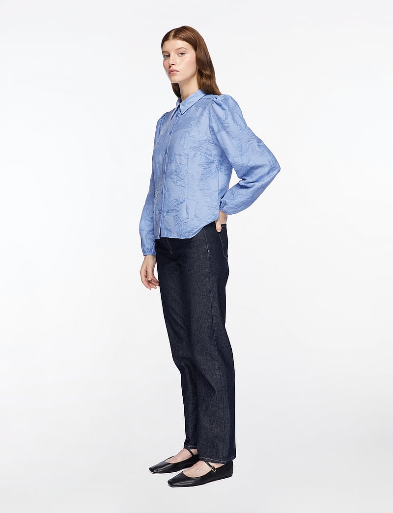 MOS MOSH - MMRayl Tul Shirt - langärmlige hemden - brunnera blue - 2