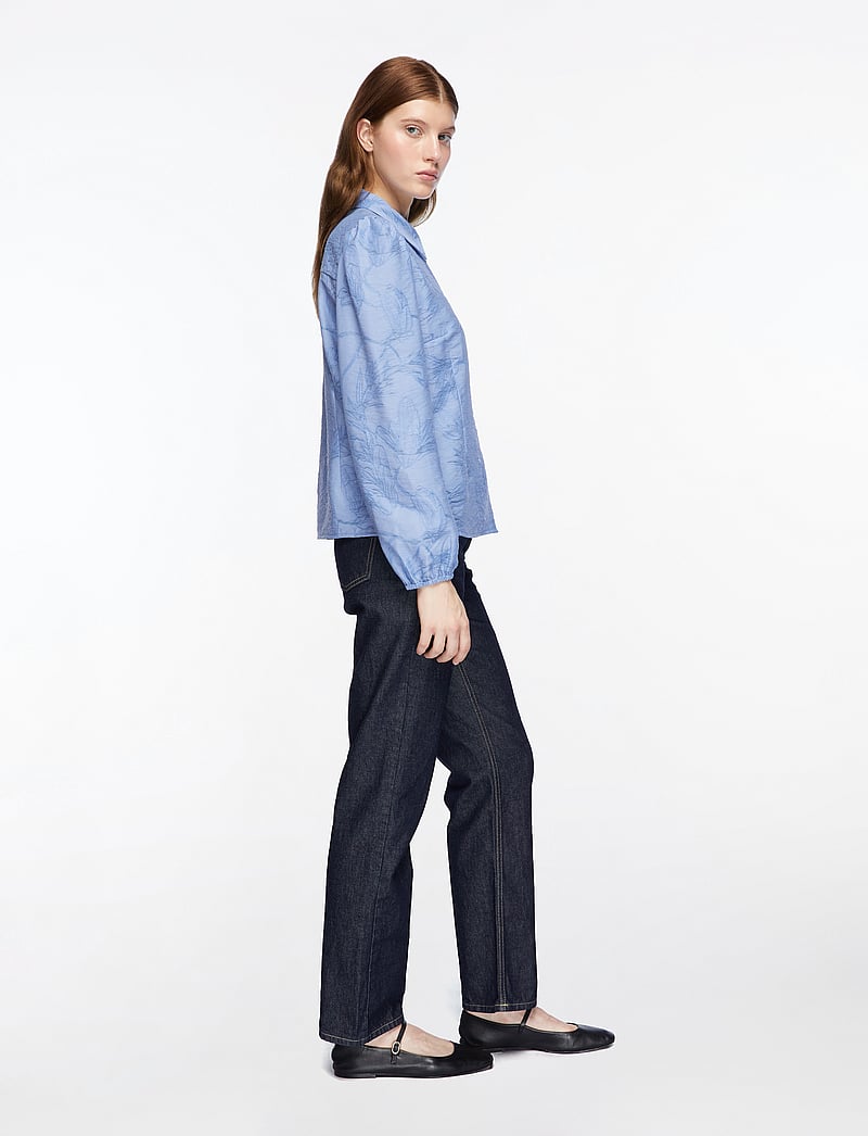 MOS MOSH - MMRayl Tul Shirt - langärmlige hemden - brunnera blue - 3