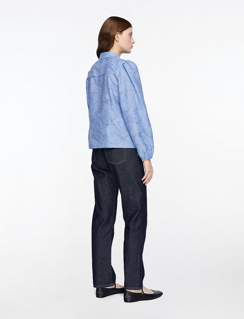 MOS MOSH - MMRayl Tul Shirt - langärmlige hemden - brunnera blue - 4