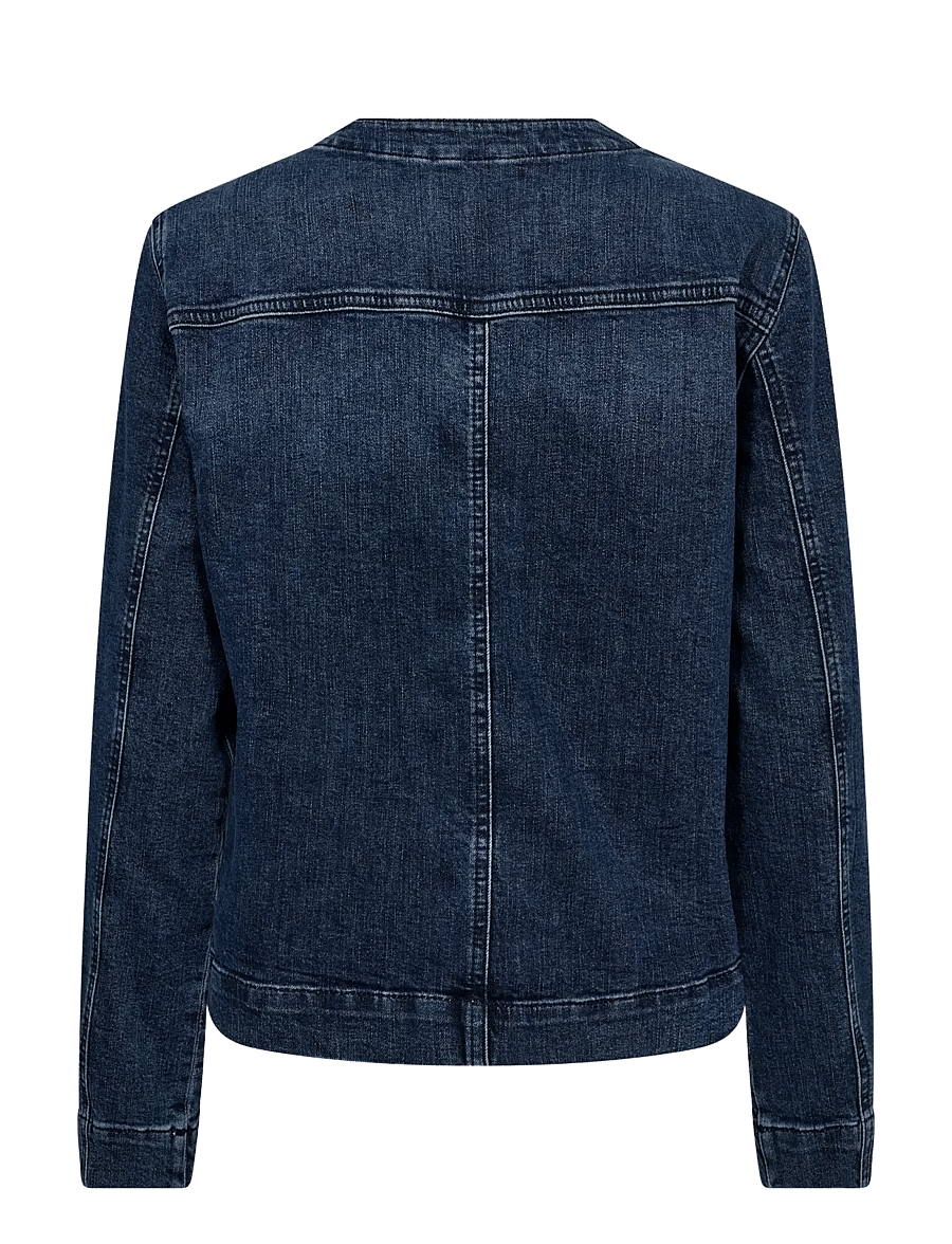 MOS MOSH - MMLeenah Bouquet Jacket - frühlingsjacken - blue - 1