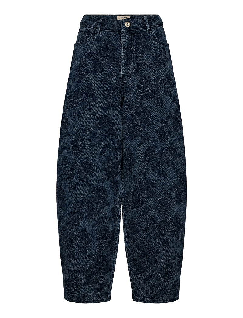 MOS MOSH - MMRosy Floret Jeans - barrel jeans - blue - 0