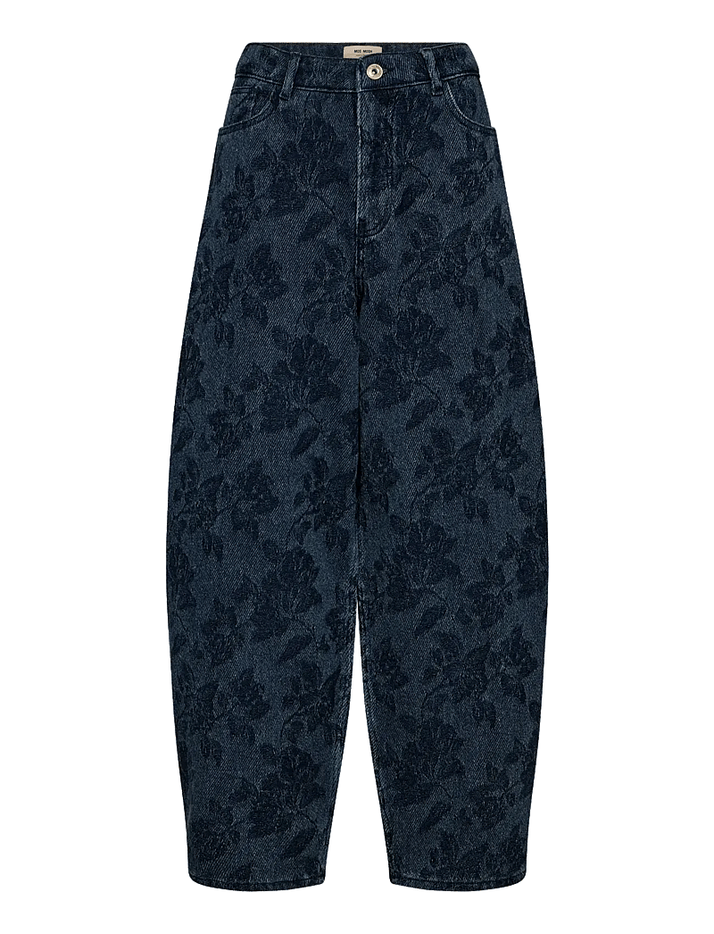 MOS MOSH - MMRosy Floret Jeans - barrel jeans - blue - 0