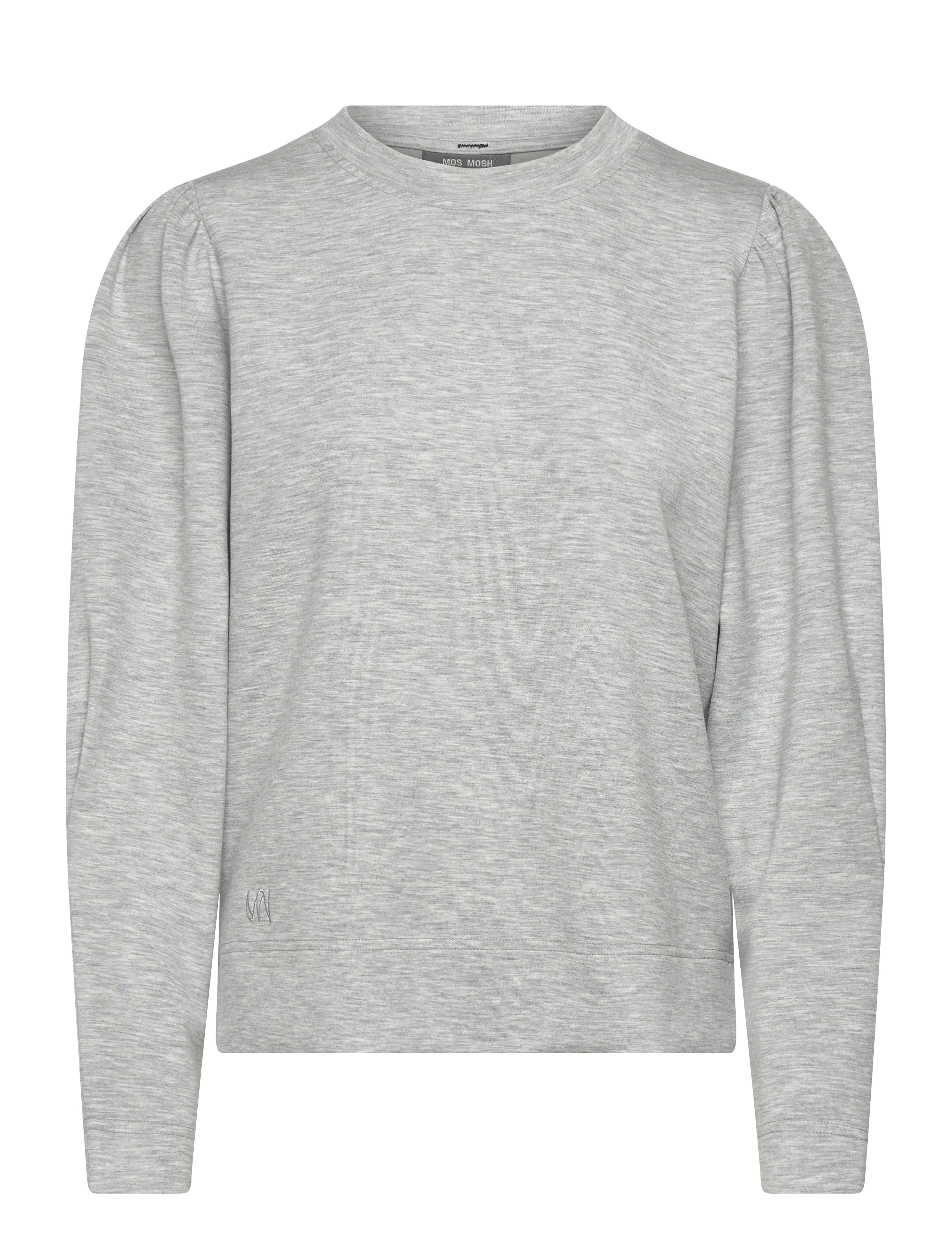 MOS MOSH MMWinan O-LS Sweatshirt - Tøj - GREY MELANGE / grey
