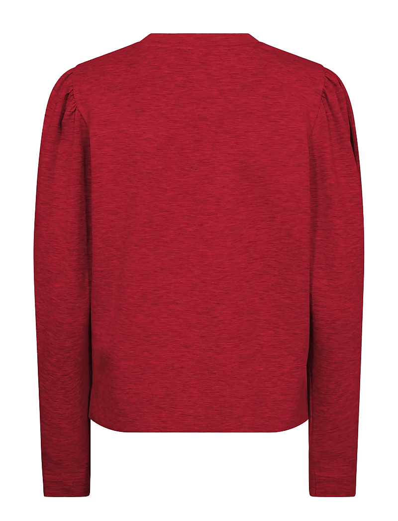 MOS MOSH - MMWinan O-LS Sweatshirt - dressipluusid - rhythmic red - 1