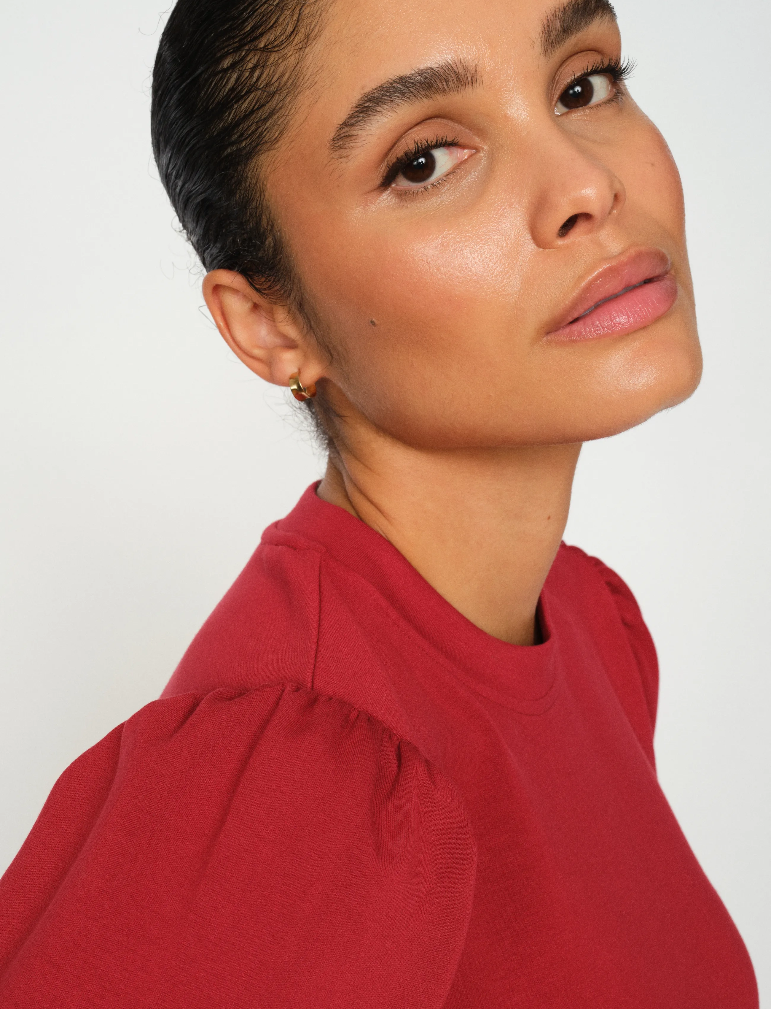 MOS MOSH - MMWinan O-LS Sweatshirt - langærmede toppe - rhythmic red - 3