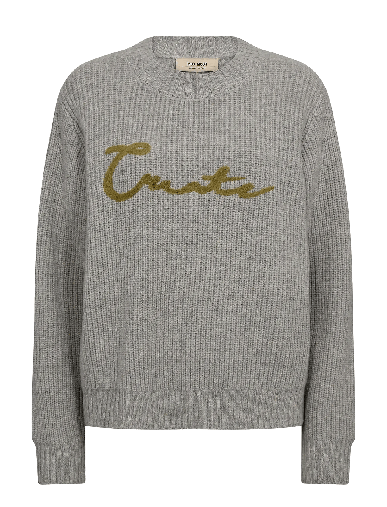 MMBrynna Create O-Neck Knit - DRIZZLE