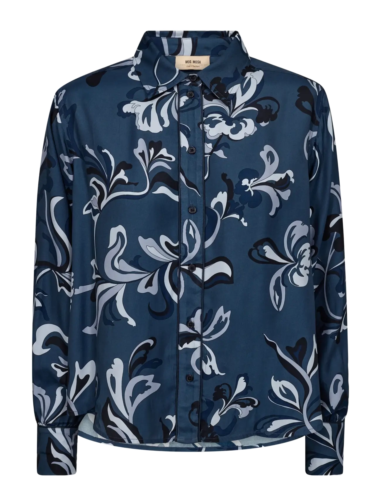 MOS MOSH Mmabina Serve Shirt Blau - XS - Damen