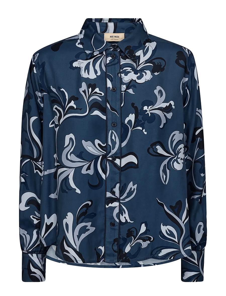 MOS MOSH - MMAbina Serve Shirt - ensign blue - 0