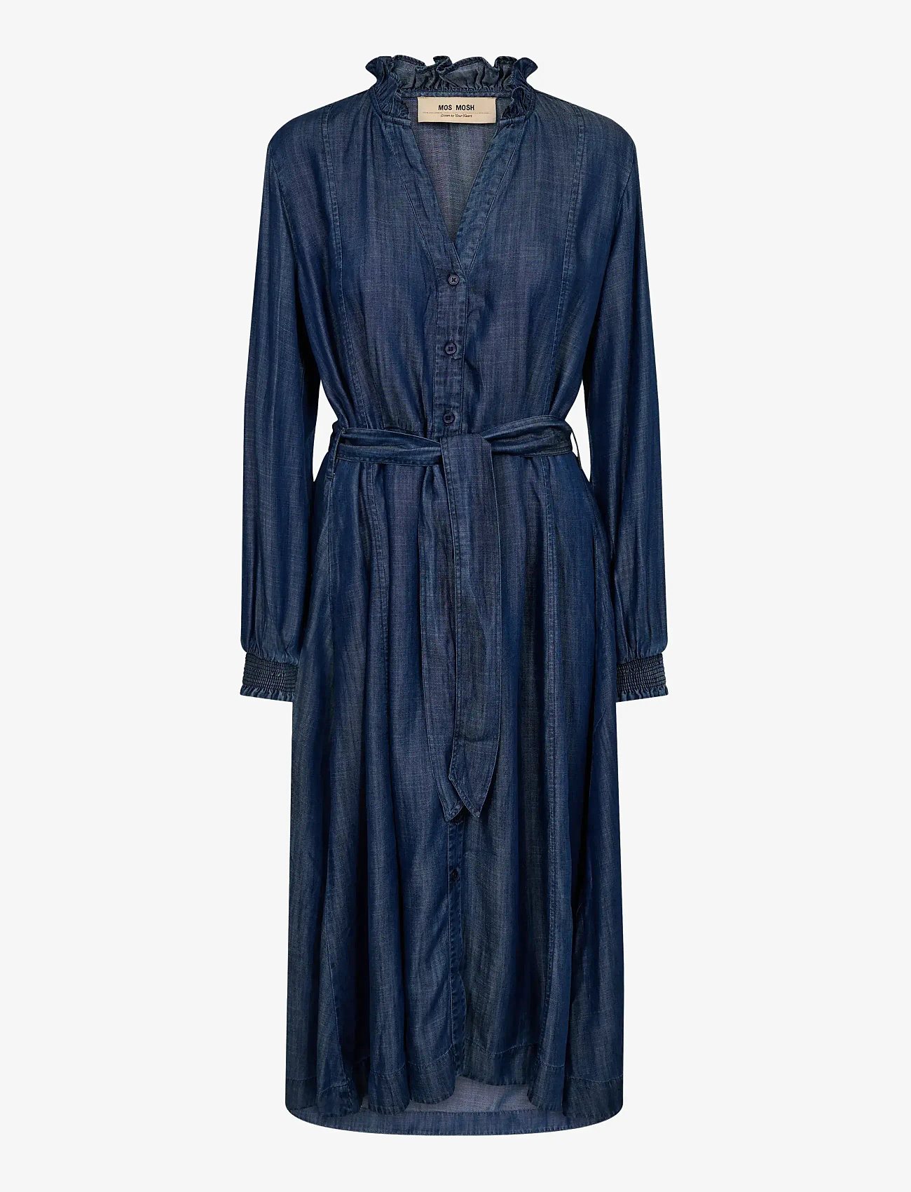 MOS MOSH - MMBey Dow Dress - särkkleidid - salute navy - 0