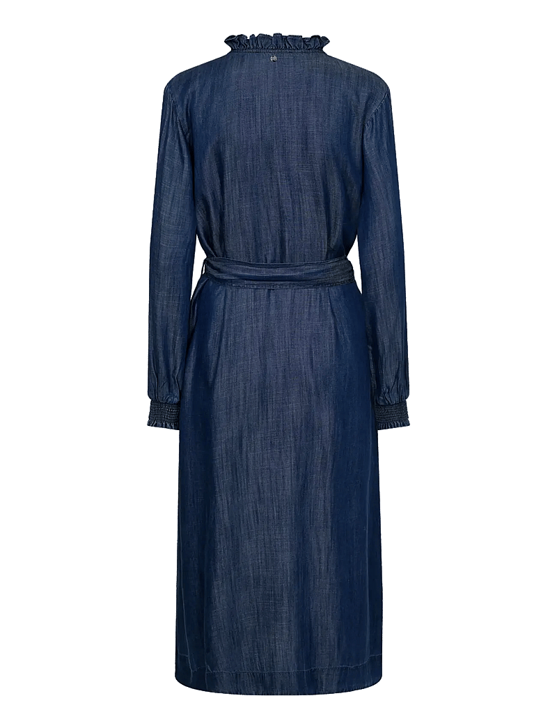 MOS MOSH - MMBey Dow Dress - skjortklänningar - salute navy - 1