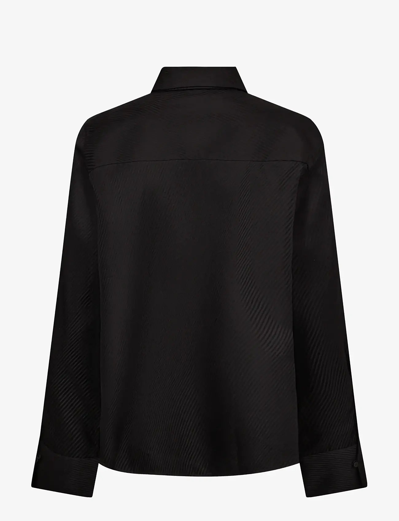 MOS MOSH - MMAyen Stripe Shirt - langärmlige hemden - black - 1