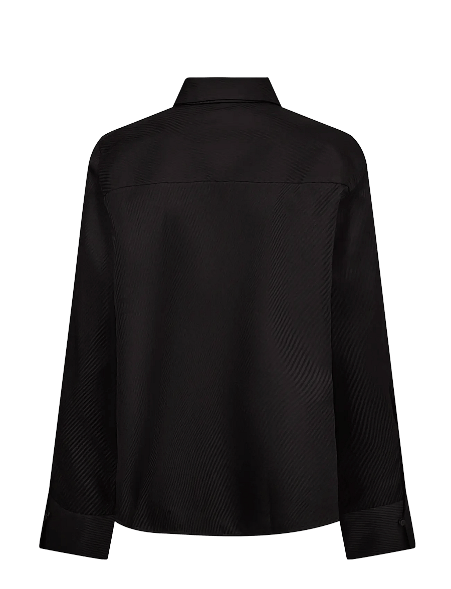 MOS MOSH - MMAyen Stripe Shirt - overhemden met lange mouwen - black - 1