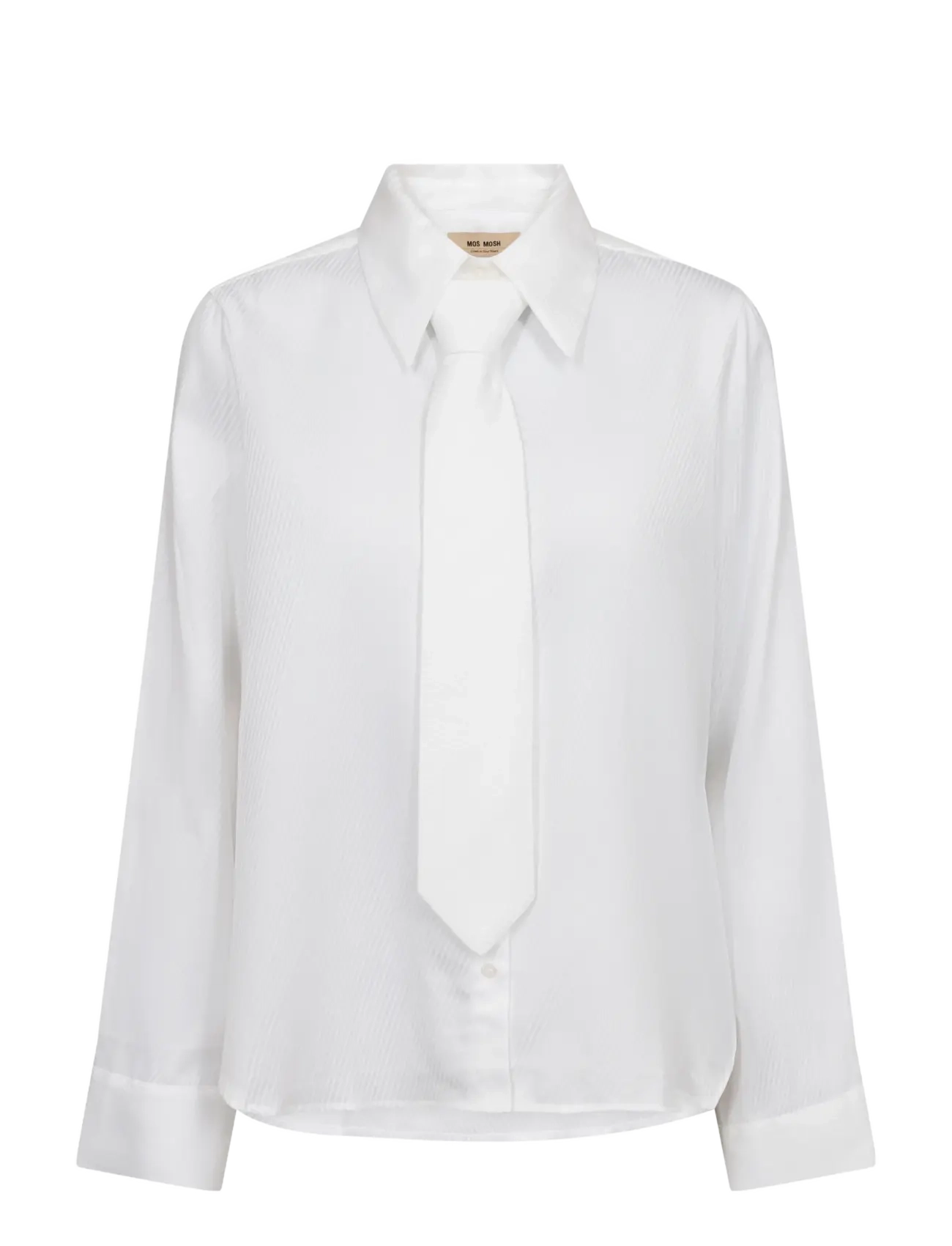 MOS MOSH Mmayen Stripe Shirt Weiß - XS - Damen