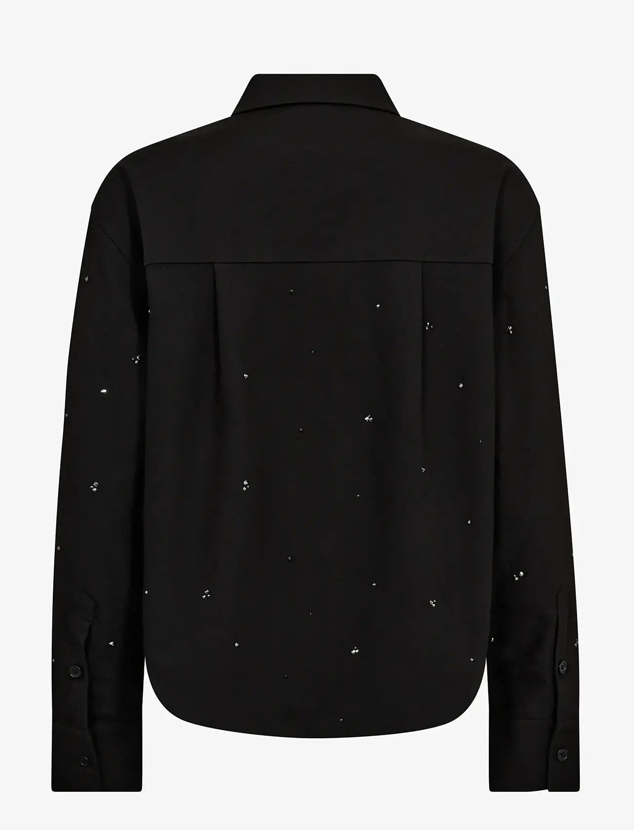 MOS MOSH - MMRie Geri Shirt - pitkähihaiset kauluspaidat - black - 1
