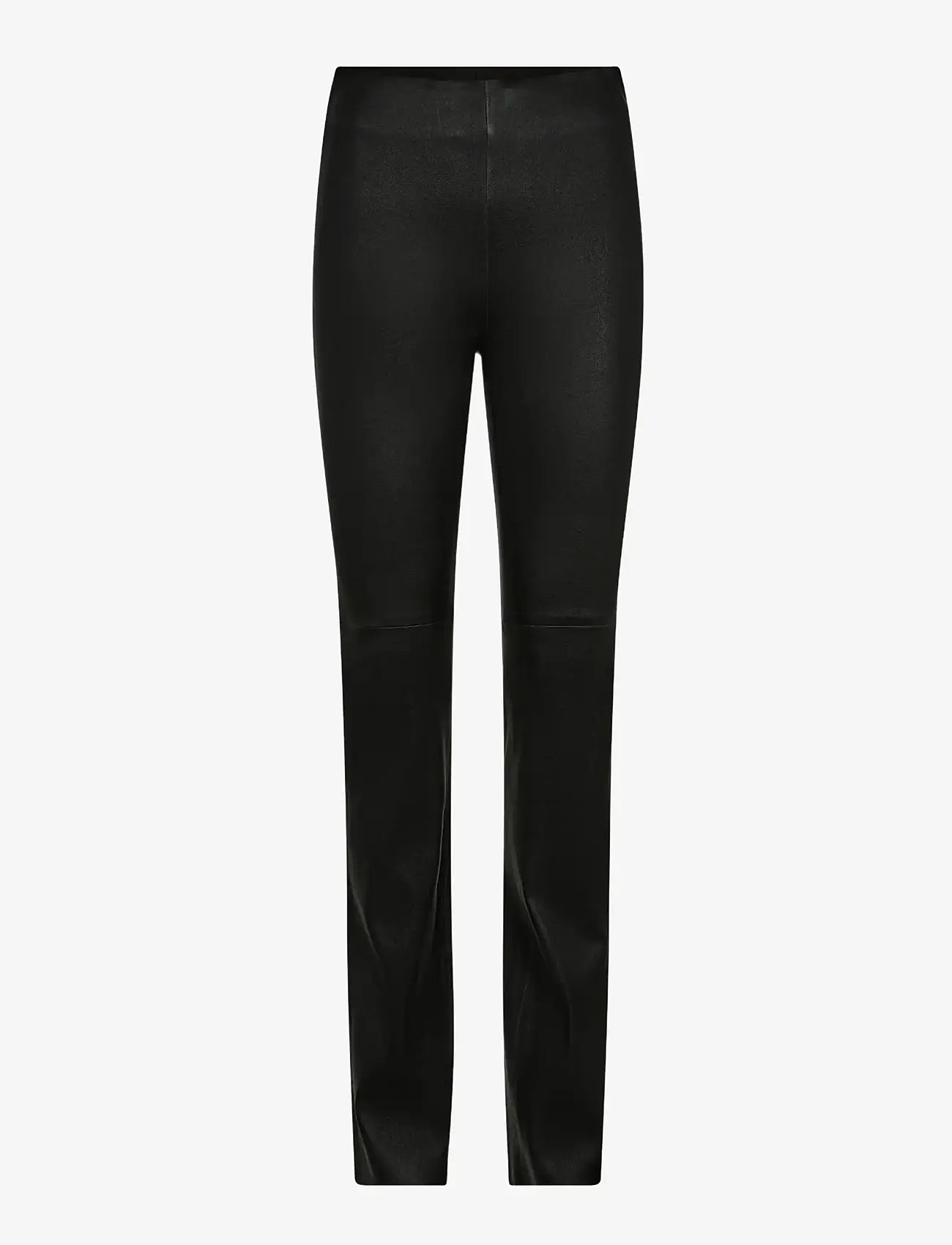 MOS MOSH - MMSarina Long Leather Legging - lederhosen - black - 0