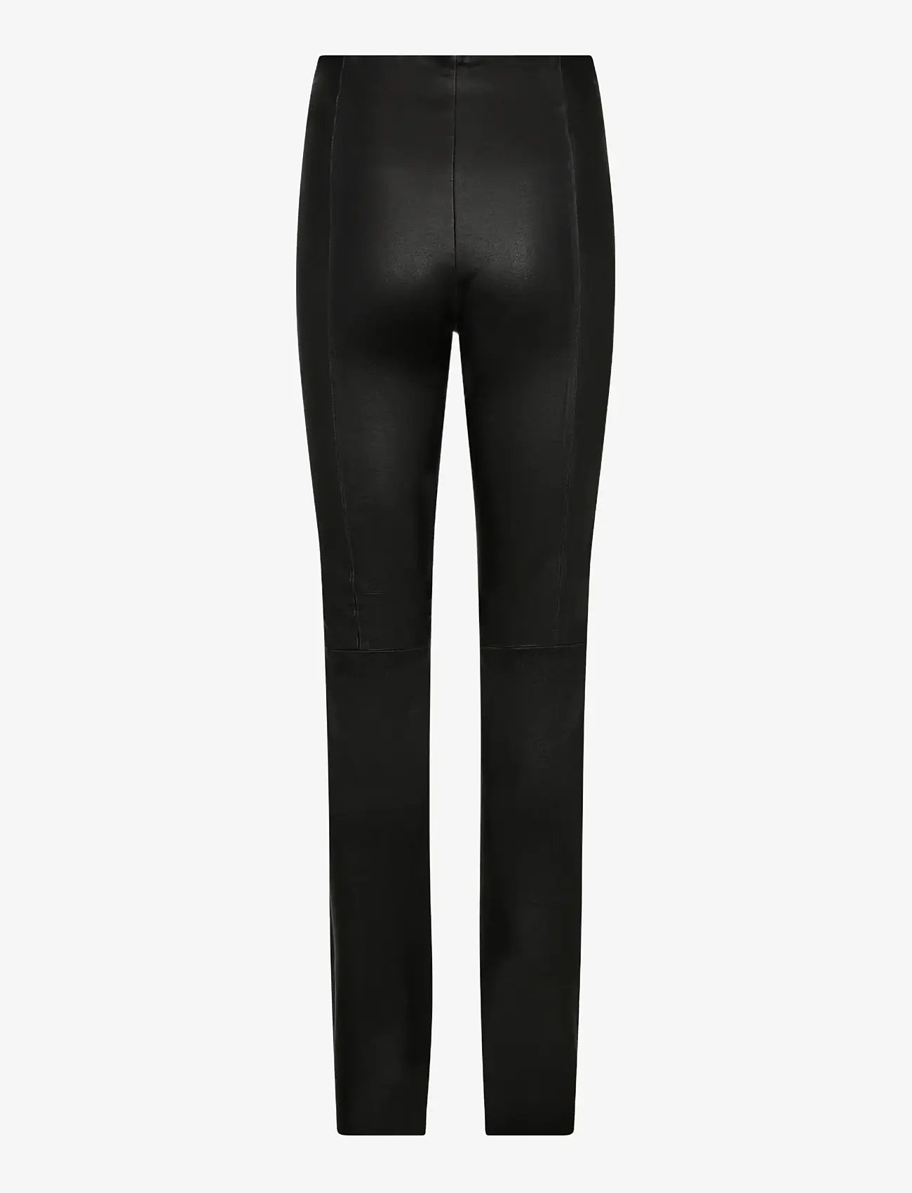 MOS MOSH - MMSarina Long Leather Legging - lederhosen - black - 1