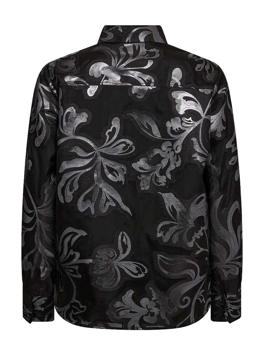 MOS MOSH - MMWeina Ninx Shirt - langärmlige hemden - black - 1