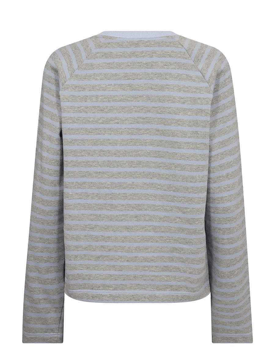 MOS MOSH - MMLidy O-LS Mélange Sweatshirt - sweatshirts - eventide - 1