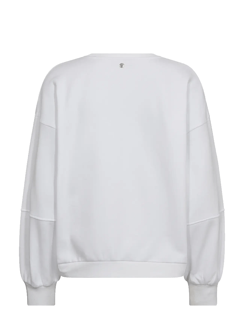 MOS MOSH - MMNati O-LS Sweatshirt - langærmede toppe - white - 1