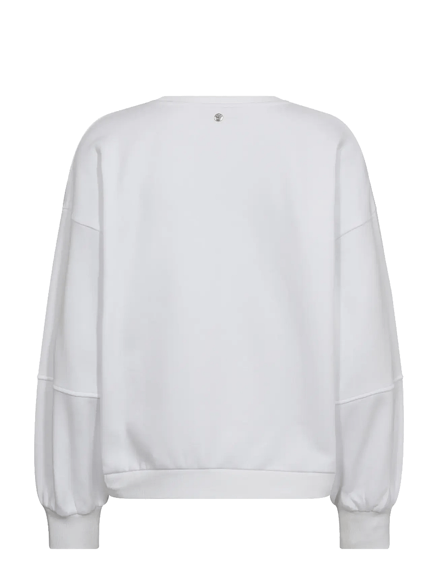 MOS MOSH - MMNati O-LS Sweatshirt - white - 1