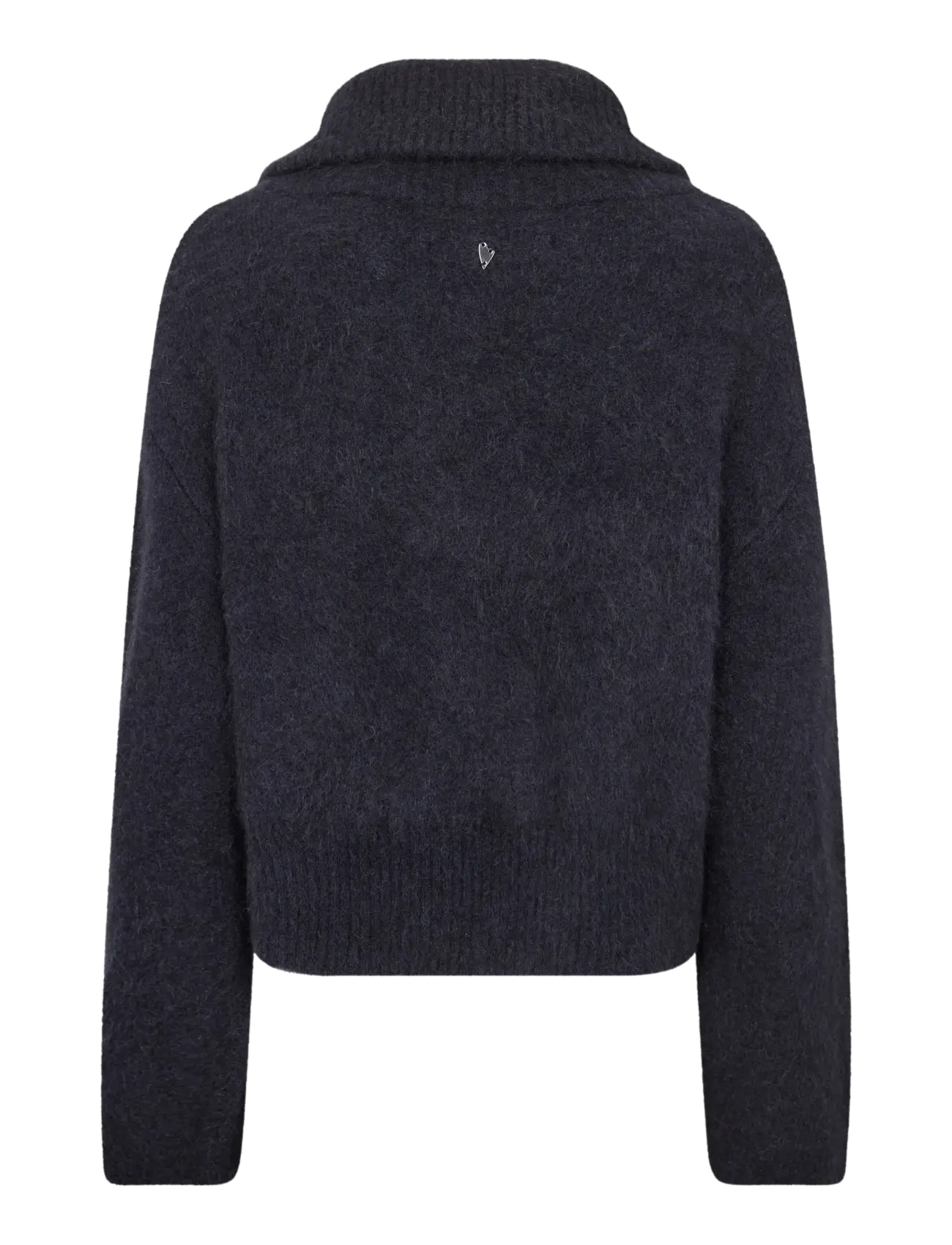 MOS MOSH - MMHulda Knit Zip Cardigan - kardiganid - salute navy - 2
