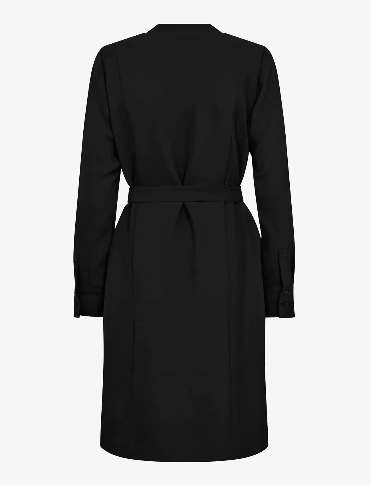 MOS MOSH - MMLipi Miley Dress - midi kjoler - black - 1