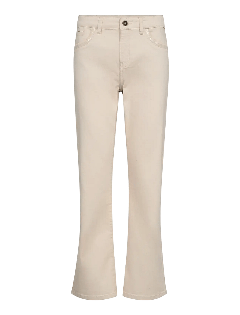 MOS MOSH - MMCecilia Perla Jeans - bootcut jeans - clay - 1