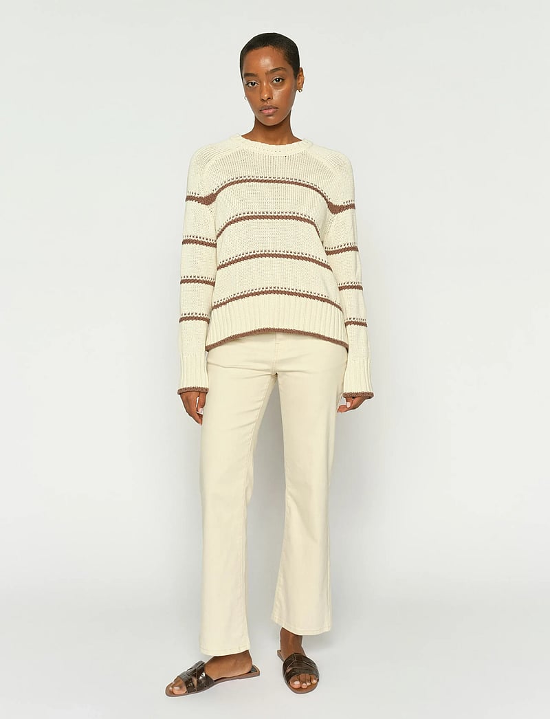 MOS MOSH - MMCecilia Perla Jeans - bootcut jeans - clay - 3