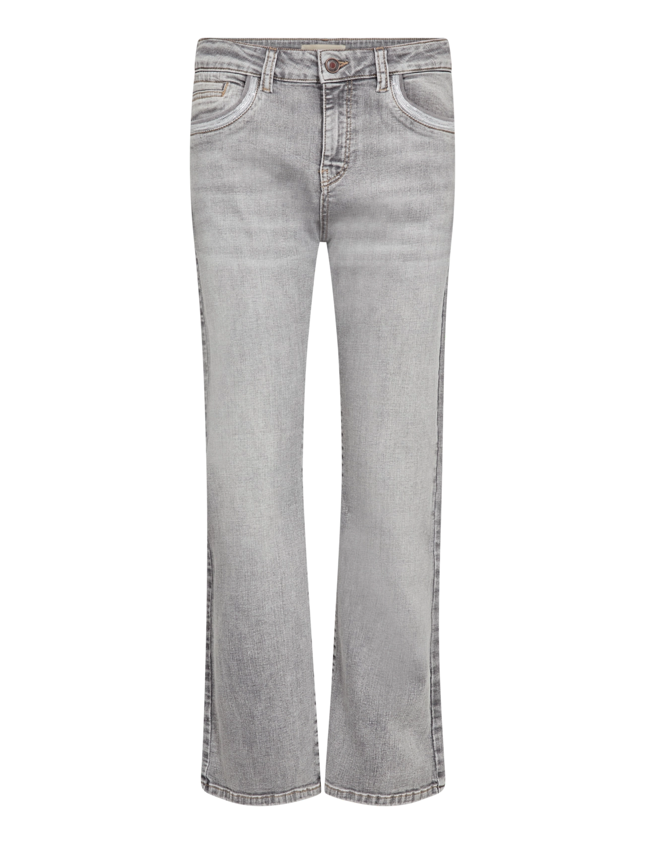 MOS MOSH - MMCecilia Perla Jeans - bootcut-jeans - grey - 1