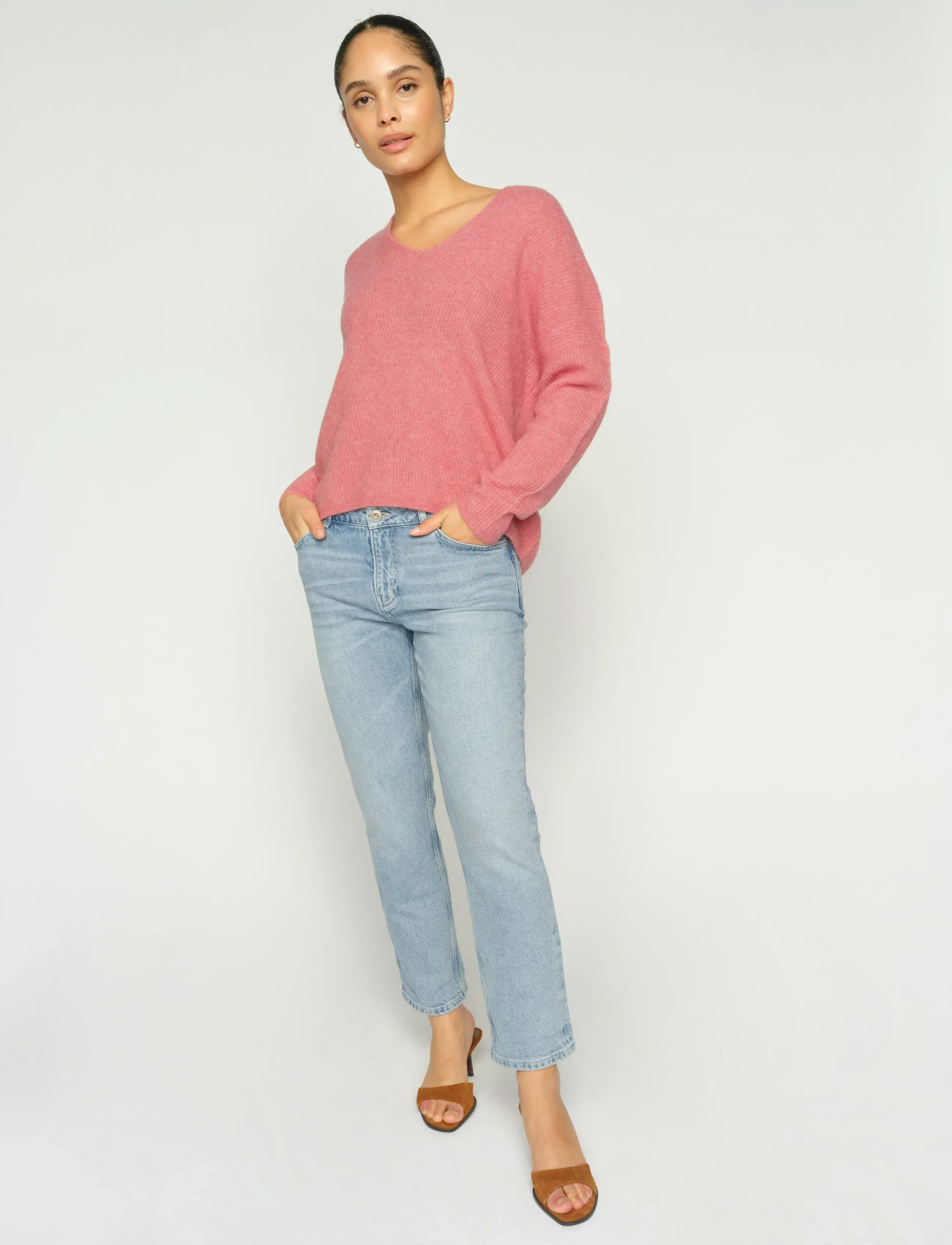 MOS MOSH - MMColorado Mai Jeans - bootcut jeans - light blue - 3