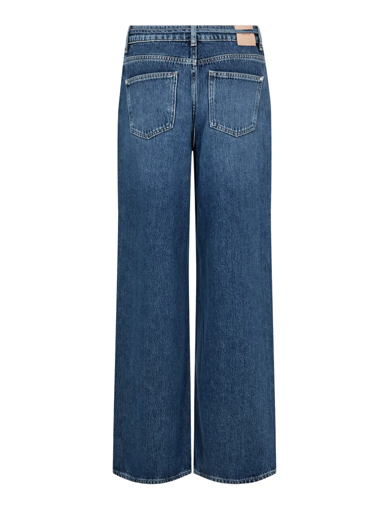 MOS MOSH - MMDara Verneza Jeans - hosen mit weitem bein - dark blue - 2