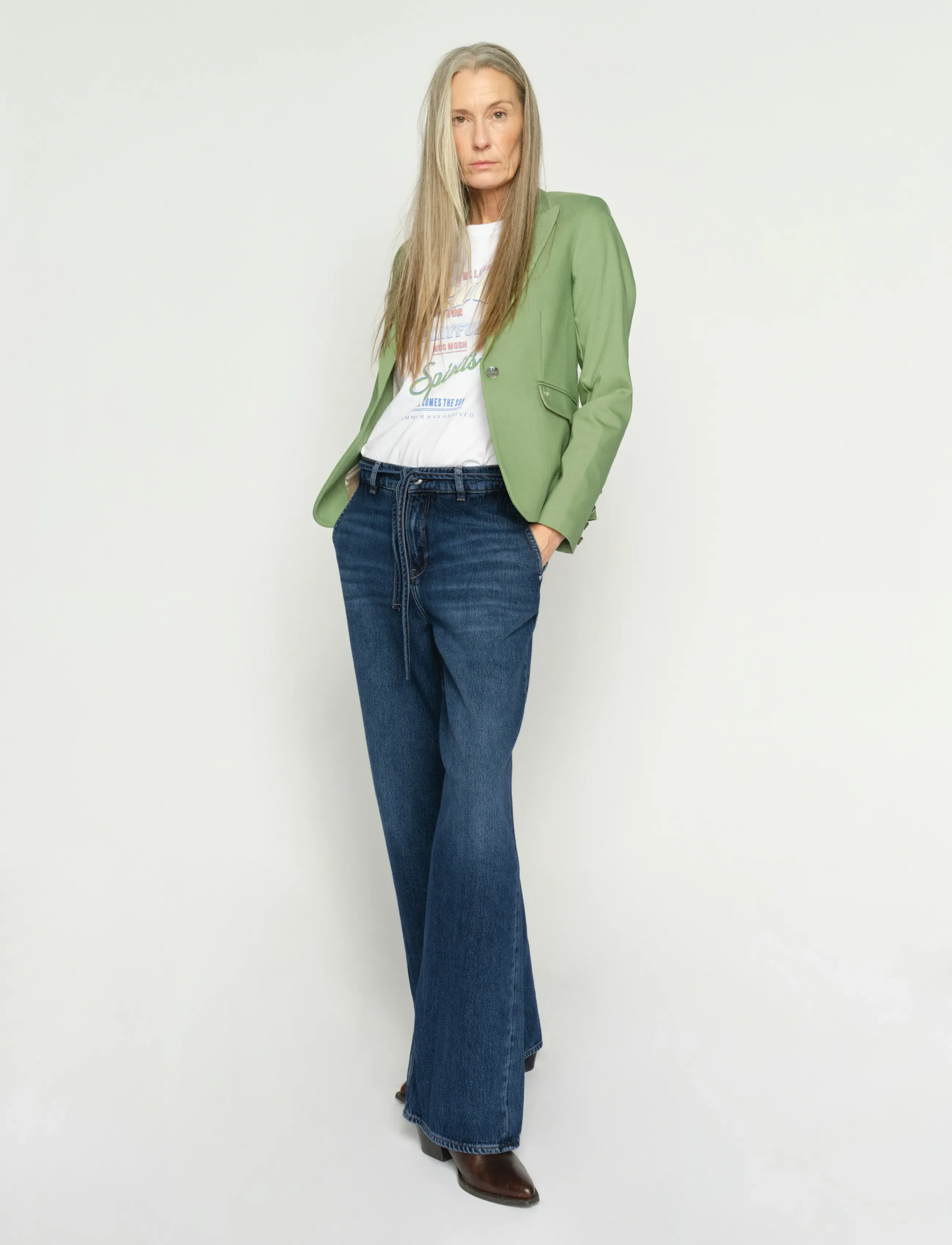 MOS MOSH Mmdara Verneza Jeans, 27 Regular, Blue, Jeans > Vidde, Dame