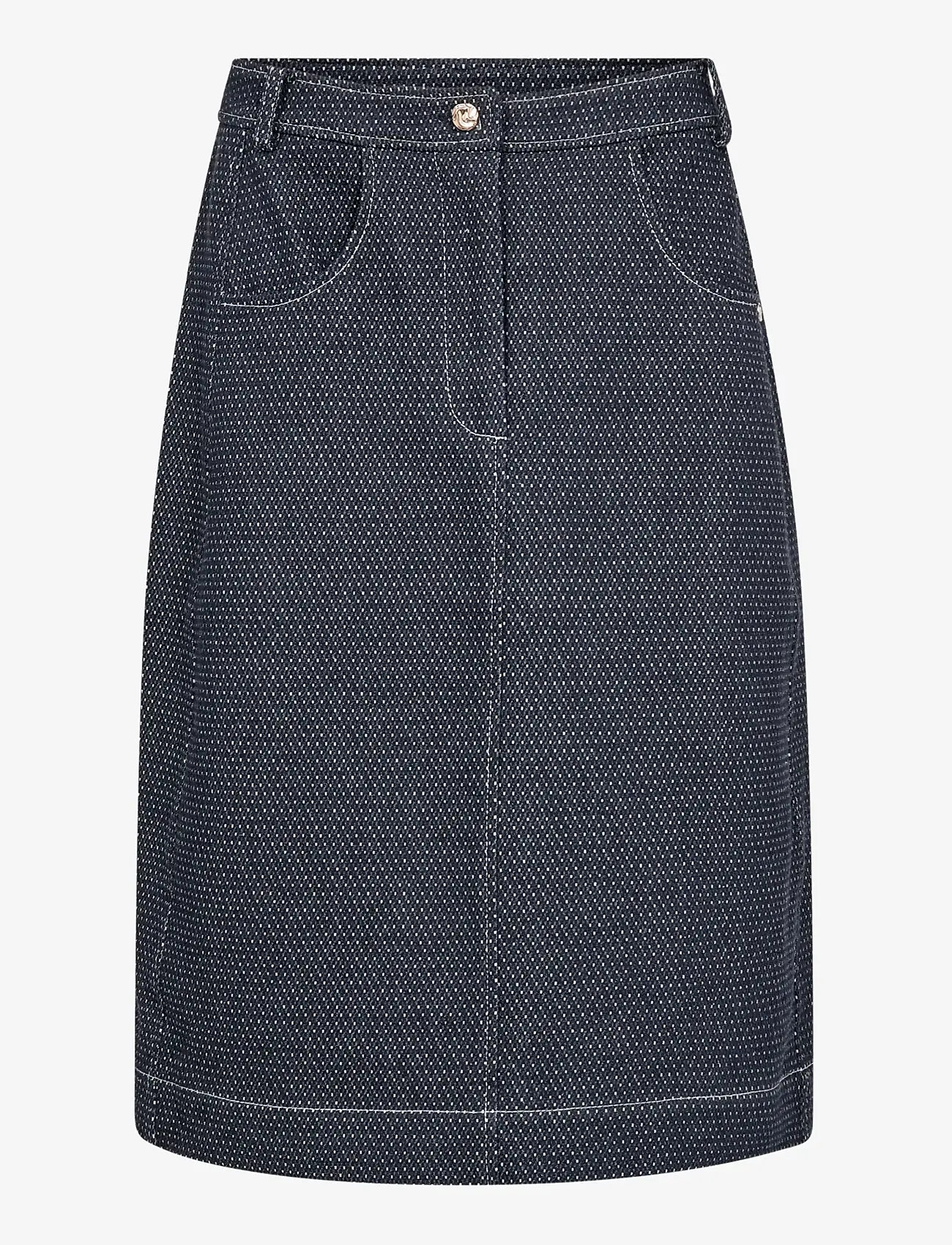 MOS MOSH - MMAzure Jaxx Skirt - denimnederdele - salute navy - 1