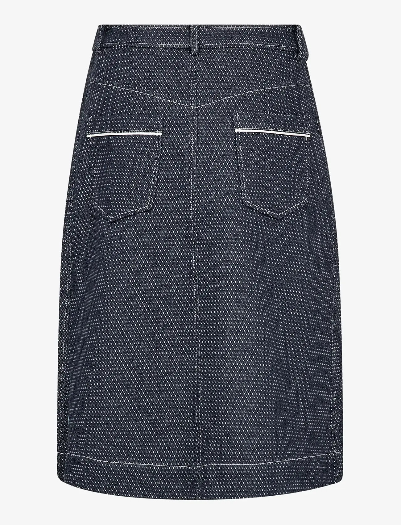 MOS MOSH - MMAzure Jaxx Skirt - denimnederdele - salute navy - 2