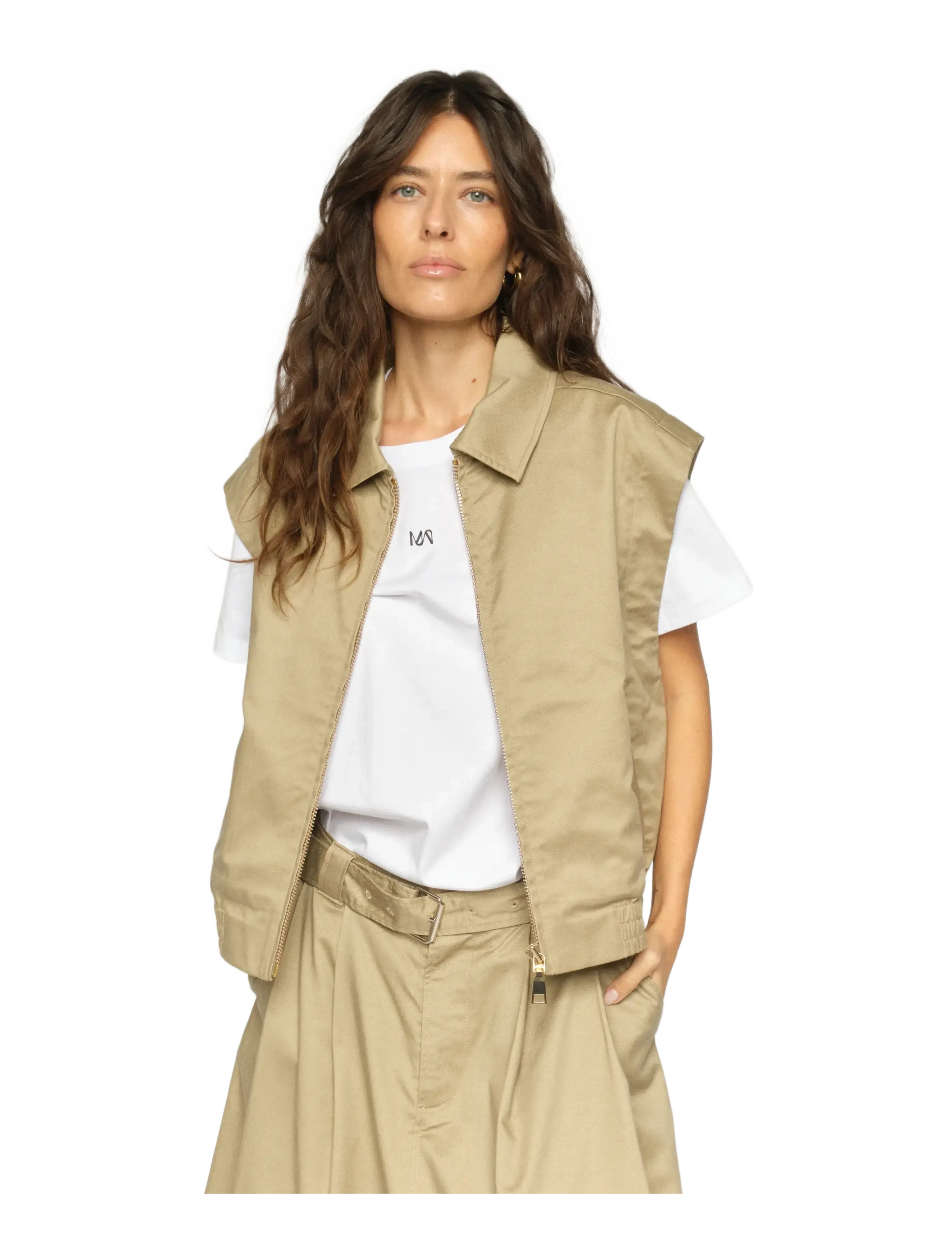 MOS MOSH - MMKendall Billie Vest - lentejassen - twill - 3