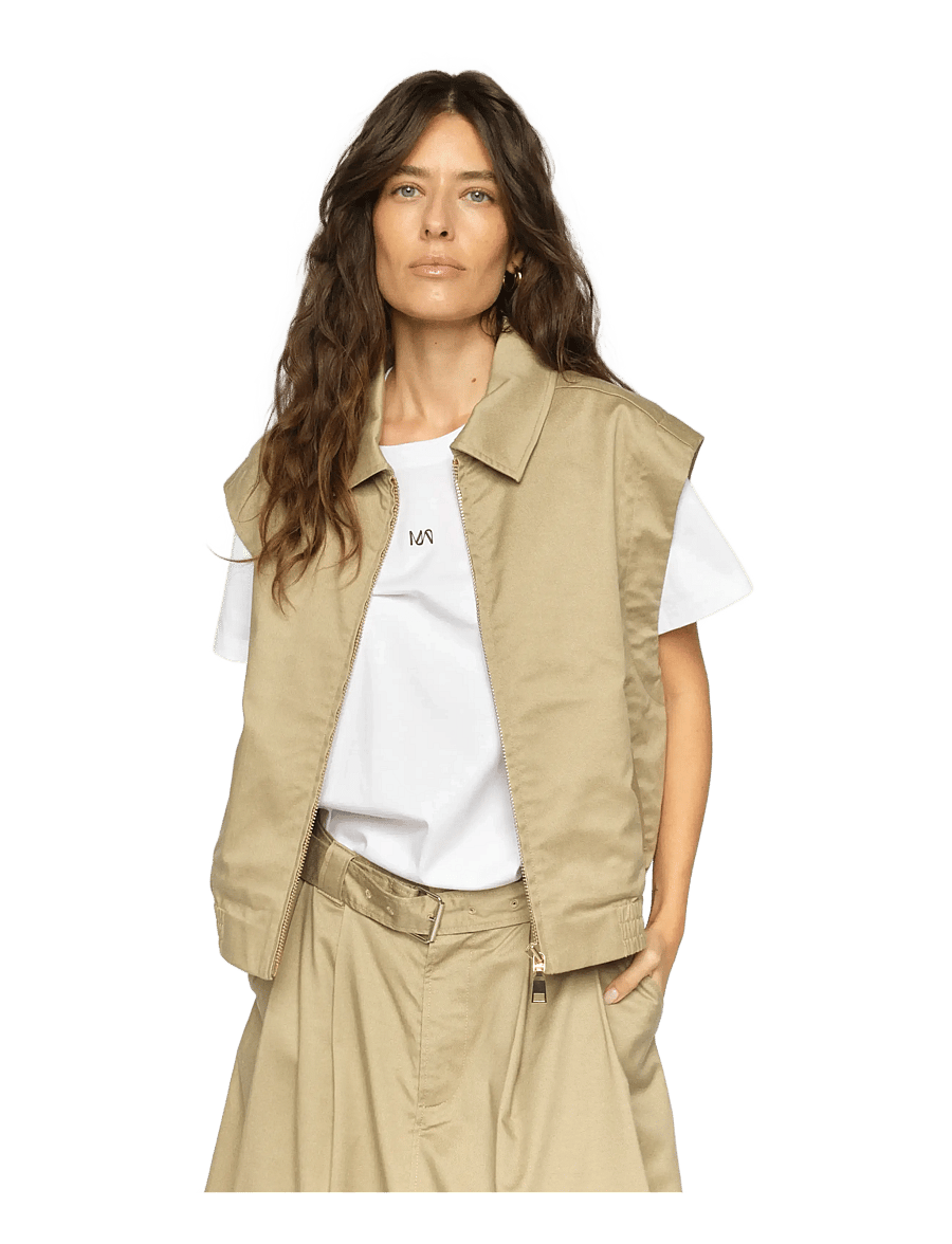 MOS MOSH - MMKendall Billie Vest - frühlingsjacken - twill - 3