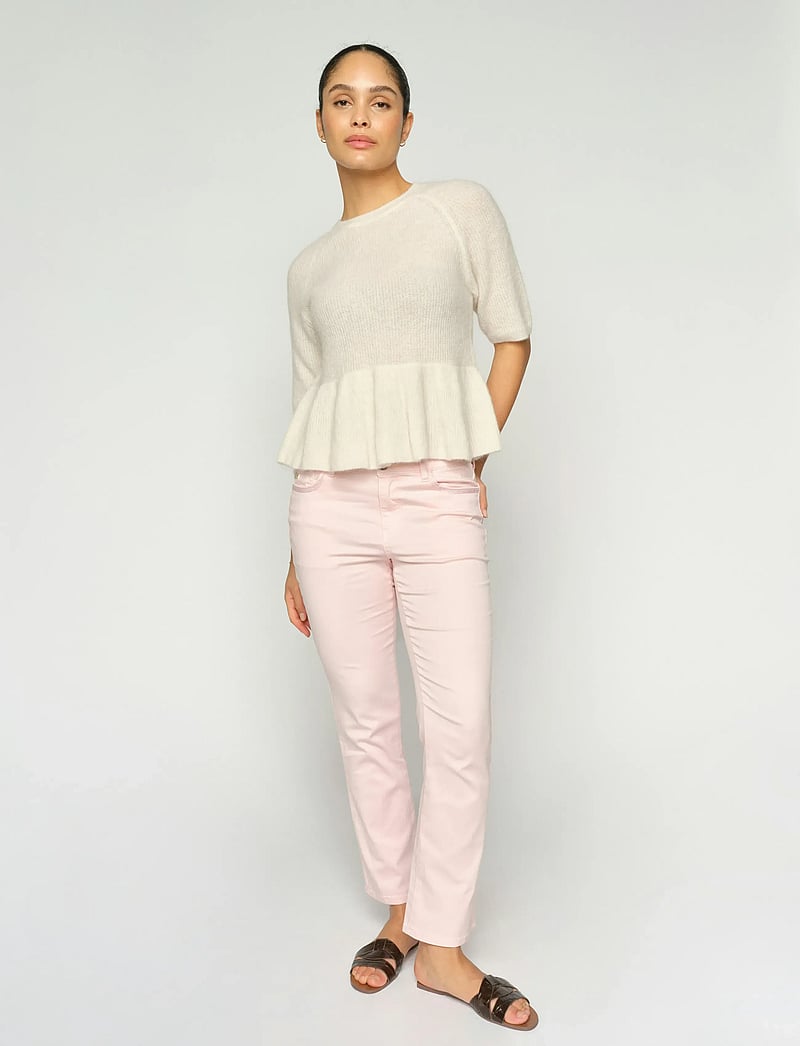 MOS MOSH - MMAshley Sati Pant - alt laiad püksid - ballet slipper - 4