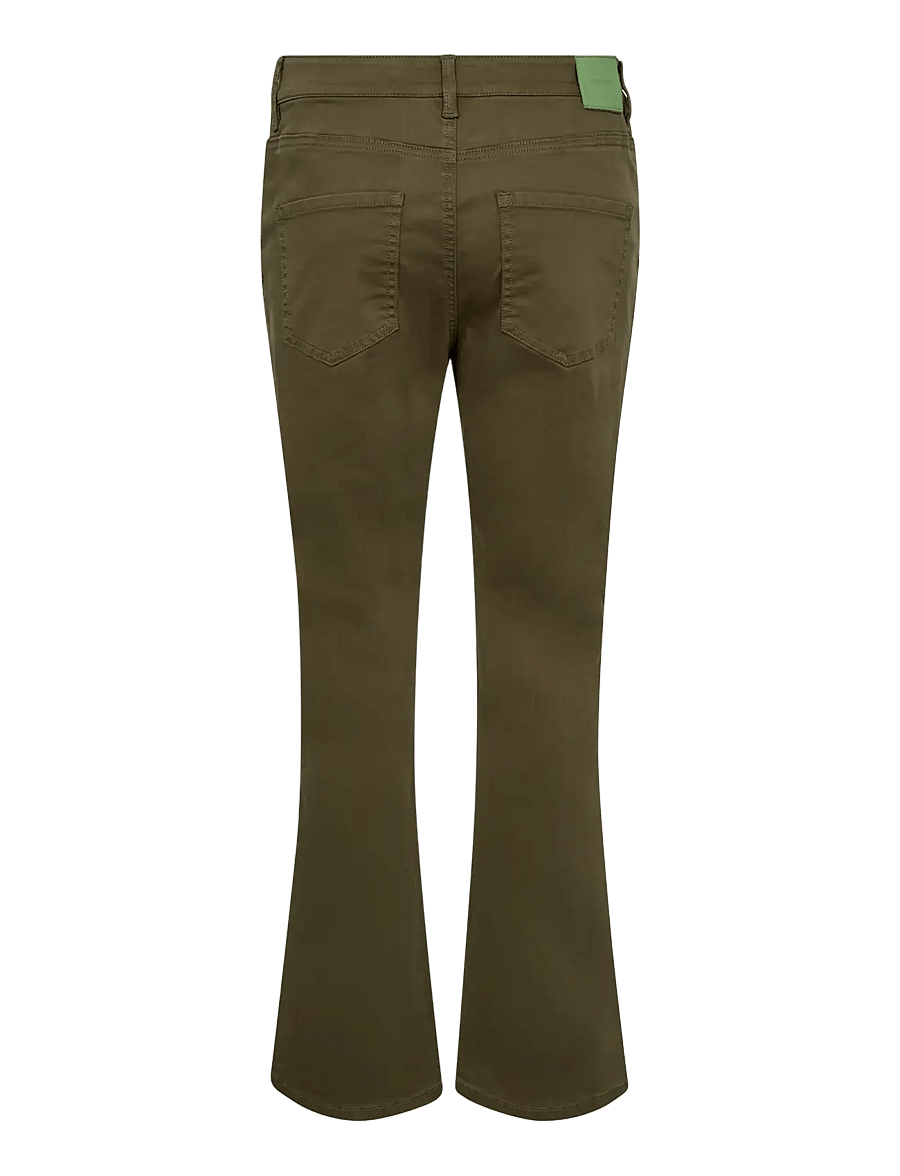 MOS MOSH - MMAshley Sati Pant - schlaghosen - olive night - 2
