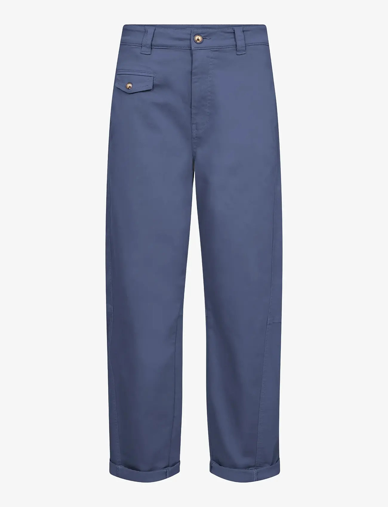MOS MOSH - MMAymen Len Pant - bukser med lige ben - crown blue - 1