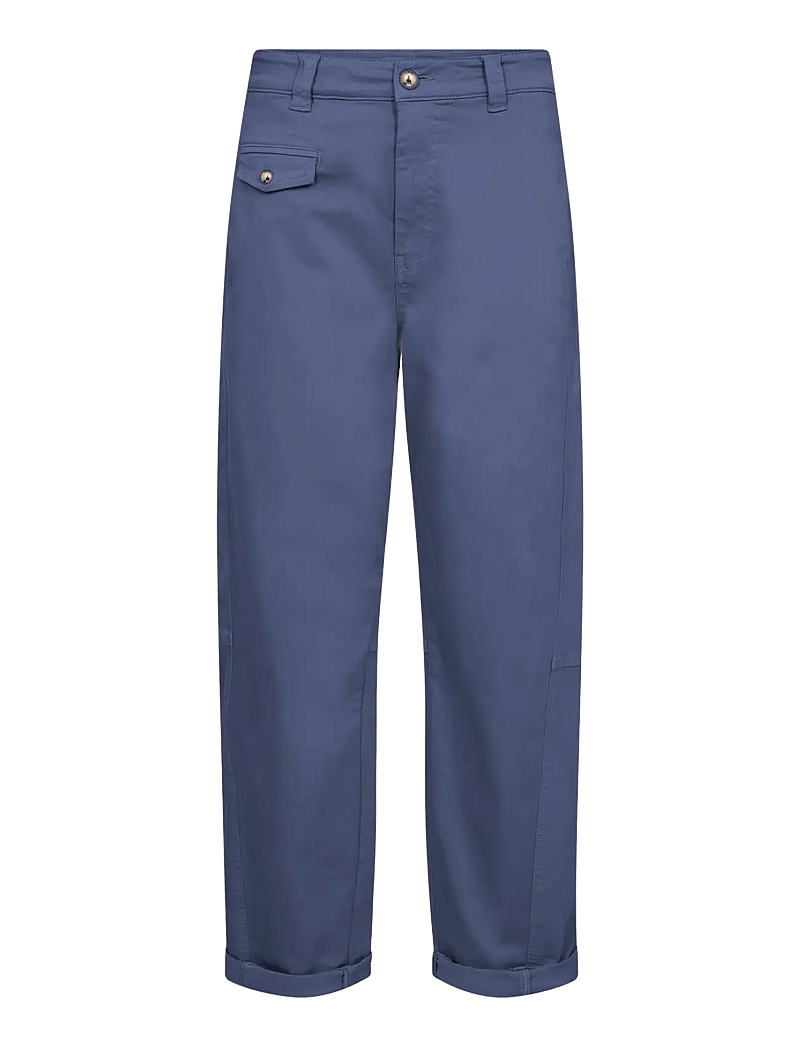 MOS MOSH - MMAymen Len Pant - bukser med lige ben - crown blue - 1