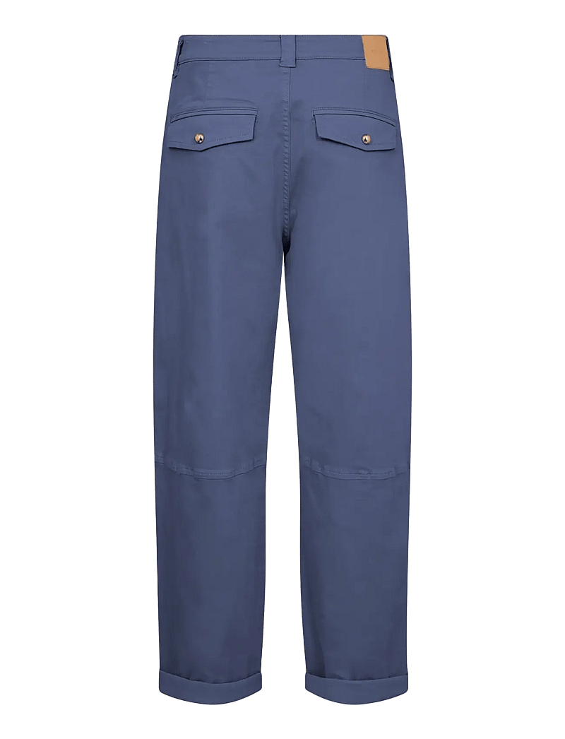 MOS MOSH - MMAymen Len Pant - bukser med lige ben - crown blue - 2
