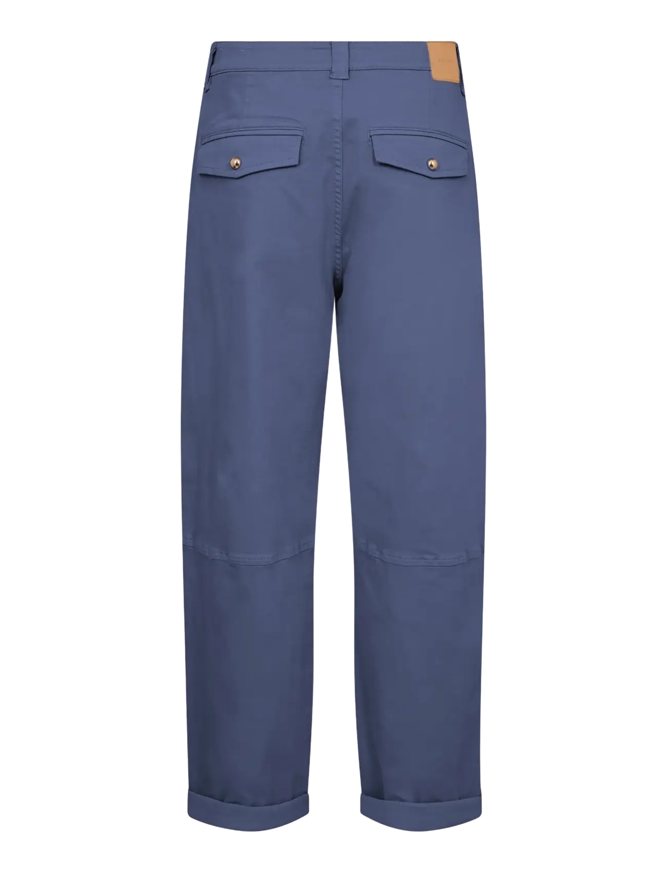 MOS MOSH - MMAymen Len Pant - raka byxor - crown blue - 2