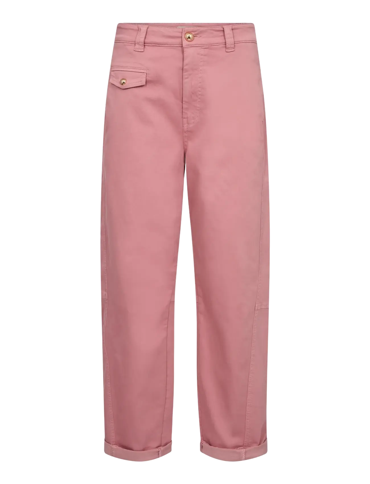 MOS MOSH Mmaymen Len Hose Pink - 31 Kurz - Damen