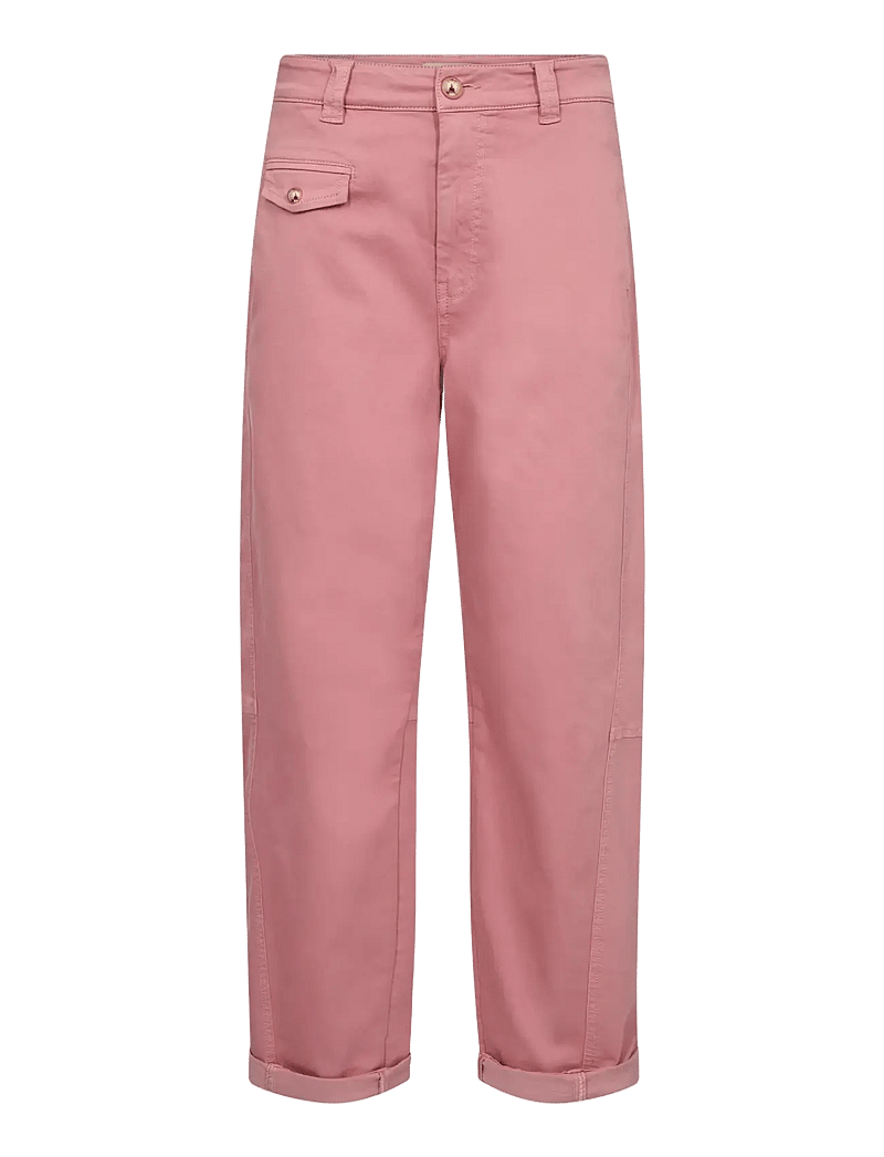 MOS MOSH - MMAymen Len Pant - bukser med lige ben - dusty rose - 0