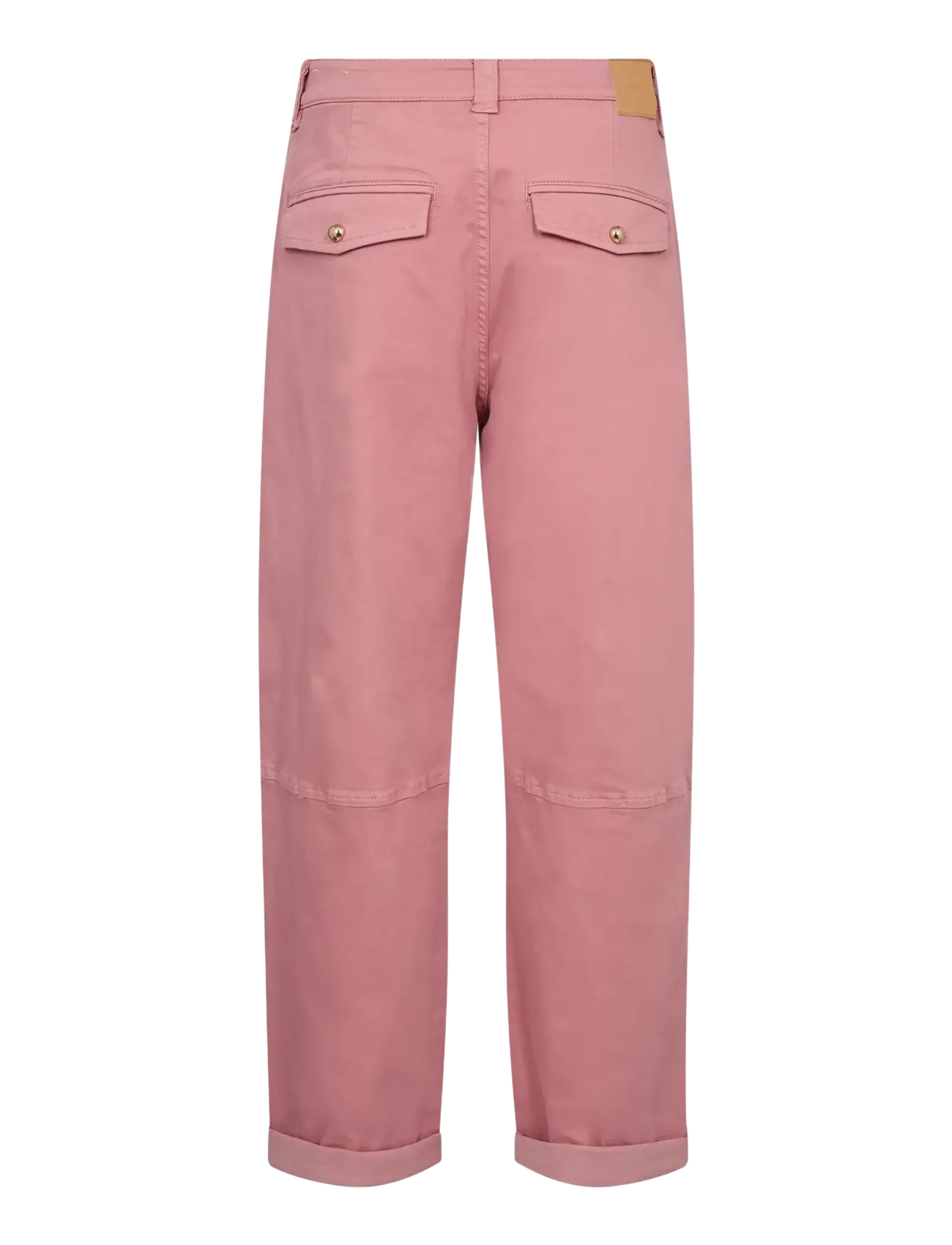MOS MOSH - MMAymen Len Pant - raka byxor - dusty rose - 2